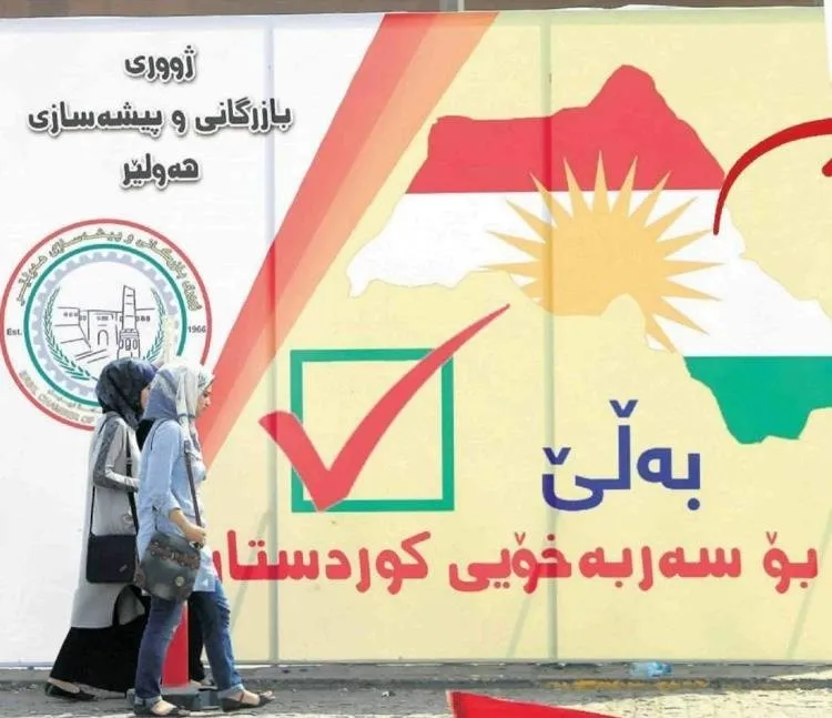 barzani nin kampanyasinda skandal