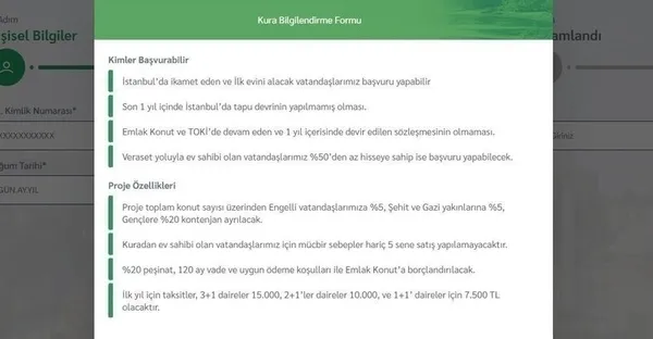 THY Emlak Konut kura sonuçları isim listesi sorgulama ekranı! Arnavutköy projesi kura çekimi ne zaman 2023? 1+1, 2+1, 3+1 daire sahipleri...
