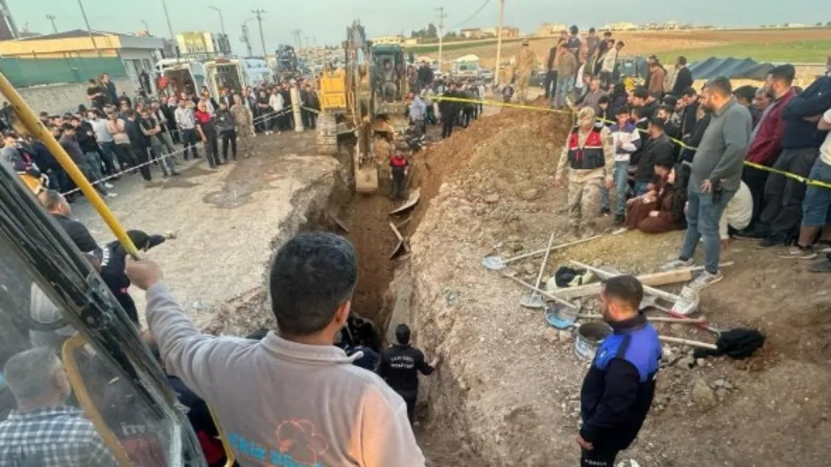 Şanlıurfa'da göçük faciasından acı haber! 3 işçi hayatını kaybetti