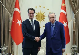 Başkan Erdoğan, Hendrik Wüst'ü kabul etti