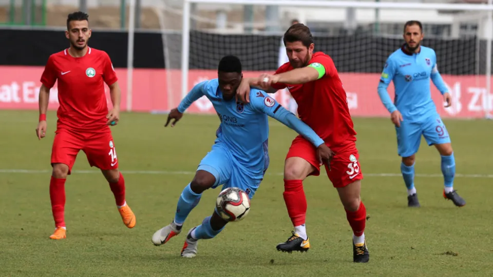 Sivas Belediyespor - Trabzonspor maçından kareler