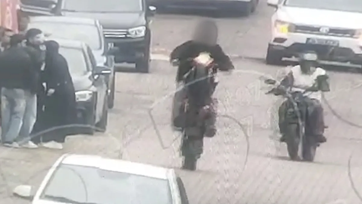 Tek teker üzerinde motosiklet kullandı: 390 bin TL ceza yedi