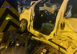 Erzurum'da 4 araç birbirine girdi, 7 kişi yaralandı