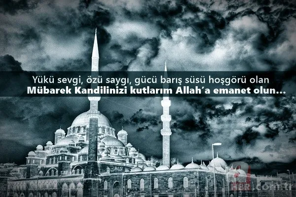 En güzel Regaip Kandili sözleri WhatsApp SMS... Aileye arkadaşa kısa uzun Regaip Kandili mesajları sözleri! 10