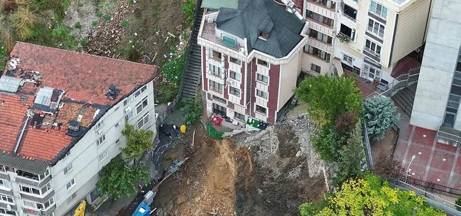 İstanbul Eyüpsultan’da toprak kayması! 2 bina tedbir amacıyla boşaldı...
