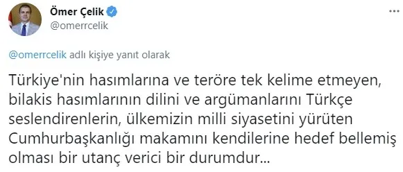Son dakika: AK Parti Sözcüsü Ömer Çelik'ten CHP Genel Başkanı Kılıçdaroğlu'na sert tepki - 4