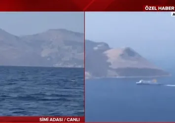 Yunanistan adaları cephanelik gibi! A Haber ekibi havadan görüntüledi