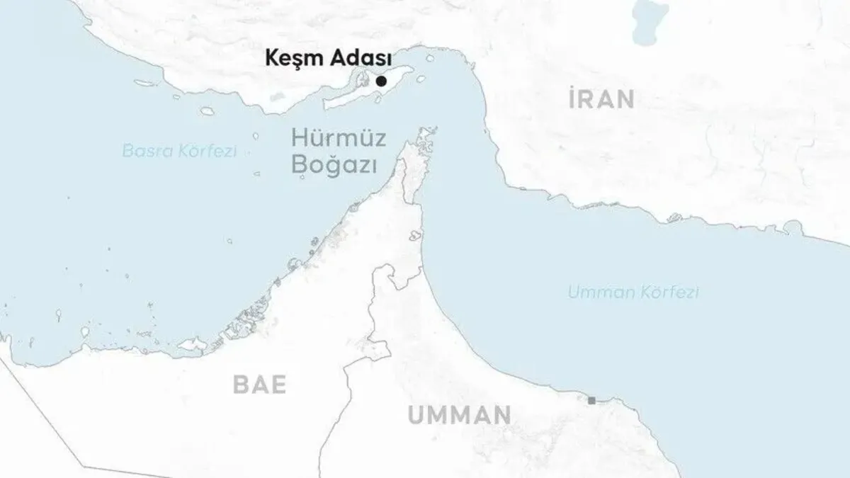 İran'ın Keşm Adasında patlama sesleri