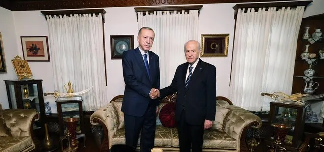 Son dakika: Başkan Erdoğan ve MHP lideri Devlet Bahçeli arasında kritik görüşme