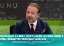 Galatasaray iki yıldızın transferini bitirdi! Zeki Uzundurukan canlı yayında duyurdu