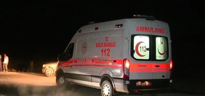 Akrabaların kavgasında kan aktı! 1 yaralı