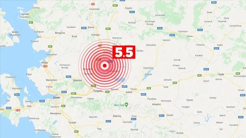 Son Dakika Manisa Da Deprem Pek Cok Ilde Hissedildi
