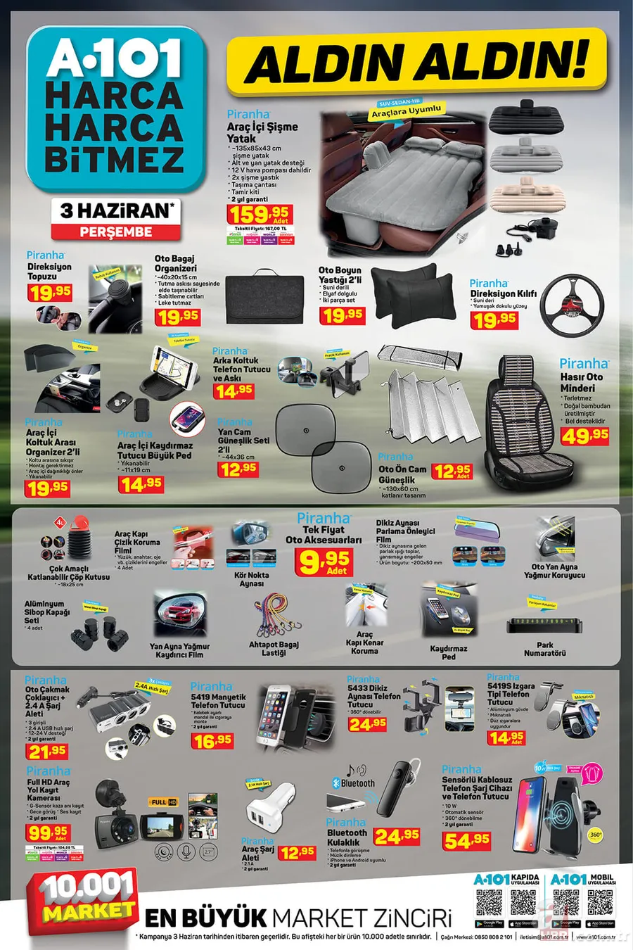 A101'de her cebe uyan indirim! 29 Mayıs A101 aktüel ürünler kataloğunda indirim fırtınası! İşte o liste... 19
