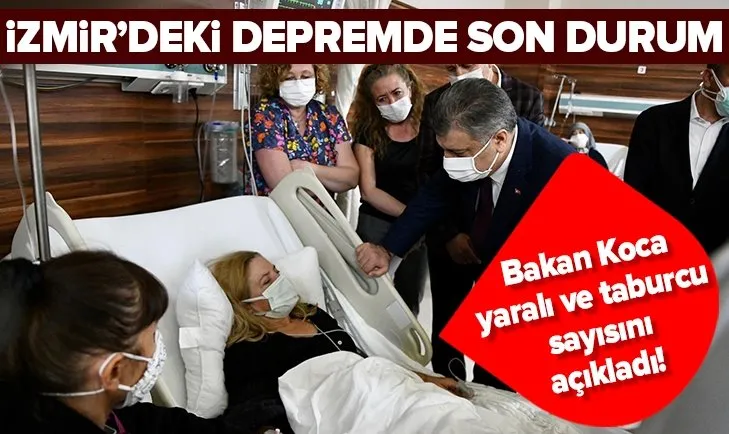 Sağlık Bakanı Fahrettin Koca’dan İzmir depremiyle ilgili açıklama: 667 kişi taburcu oldu