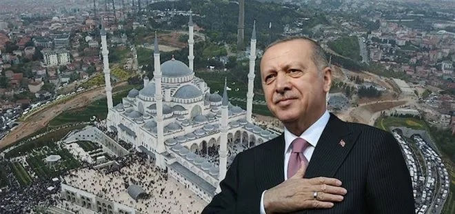 Başkan Erdoğan cuma namazını Büyük Çamlıca Camisi’nde kıldı! Fetih Suresi’nden ayet okudu