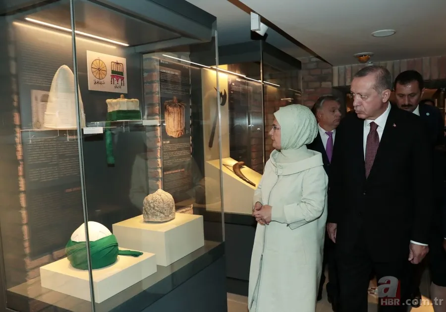 Cumhurbaşkanı Erdoğan, Macaristan’da Gül Baba Türbesini açtı 13