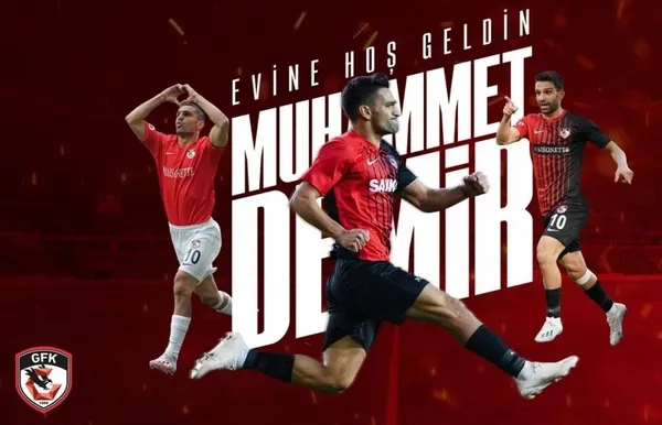 Gaziantep FK Muhammet Demir'i transfer etti