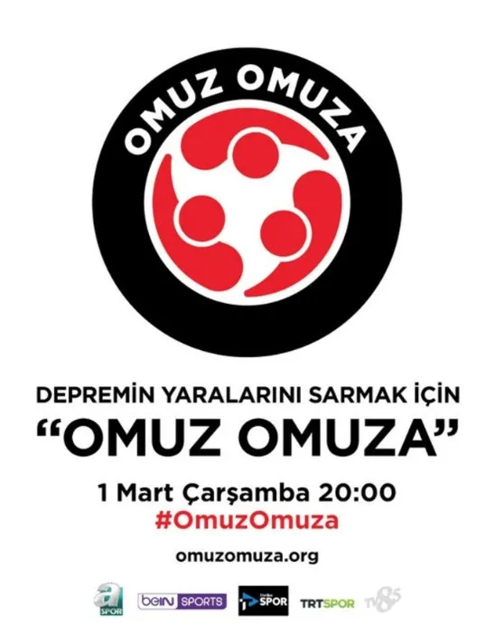 TFF YARDIM KAMPANYASI CANLI YAYIN İZLE! 1 Mart TFF Omuz Omuza kampanyası saat kaçta, hangi kanalda?