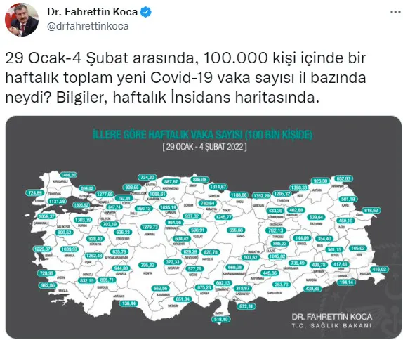 Son dakika: Sağlık Bakanı Fahrettin Koca il il vaka sayısını açıkladı! İşte İstanbul ve Ankara'daki son durum | En çok vaka hangi ilde var? - 2