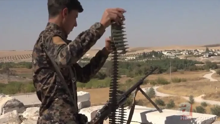PKK’lı teröristlerin elinde ABD yapımı TOW tanksavarlar Fırat Kalkanı bölgesine çevrildi! İşte o görüntüler