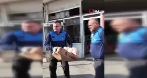 Hatay’daki dönercide mide bulandıran görüntüler