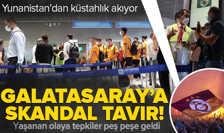 Galatasaraya skandal tavır!