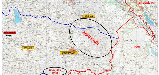 Ağrı ve Iğdır illerinde Eren Kış-9 operasyonu başladı! 910 personel görev alıyor