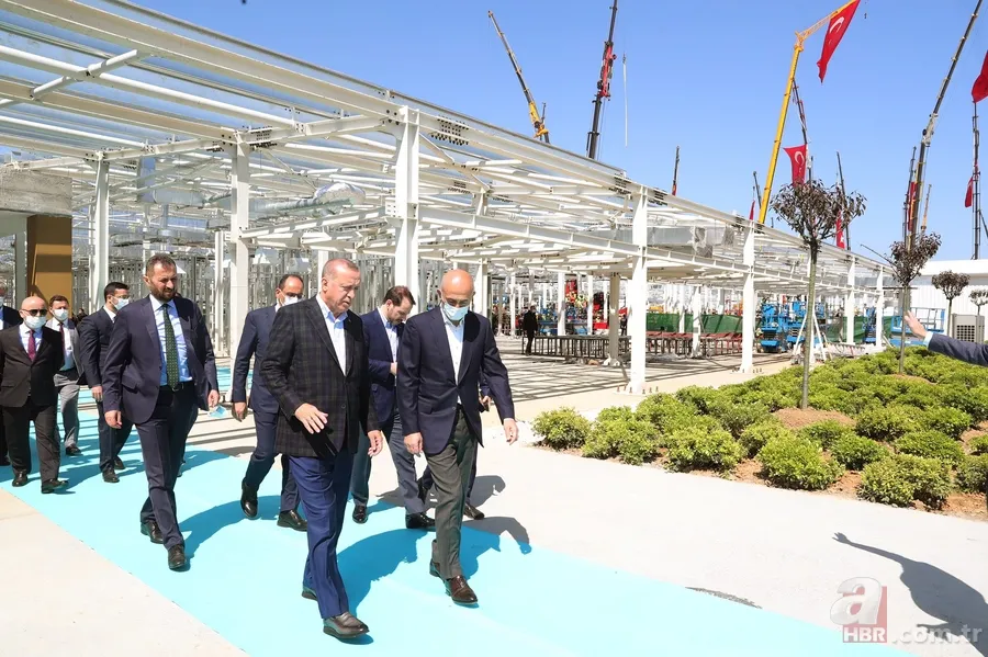 Başkan Erdoğan Sancaktepe ve Yeşilköy'deki pandemi hastanelerini inceledi 8