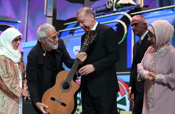 Başkan Erdoğan Ankara’da Yusuf İslam’ın Cat Stevens konserini izledi