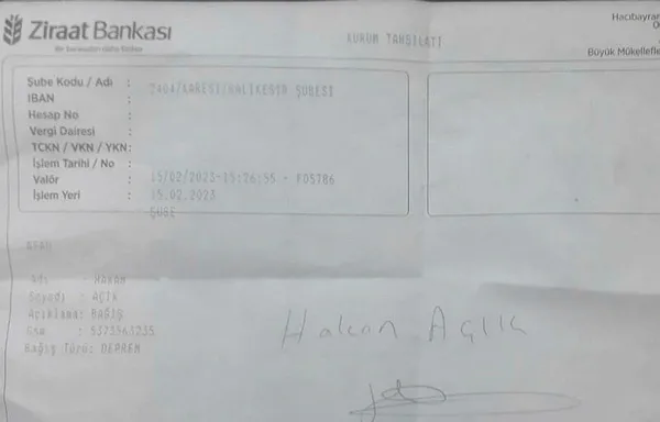 Nişanı iptal ettiler parasını AFAD’a bağışladılar