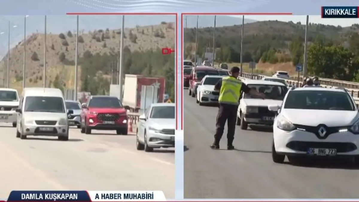 "Kilit kavşak"ta trafik yoğunluğu var mı?