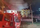Sarıyerde 5 katlı binanın çatısında çıkan yangın söndürüldü