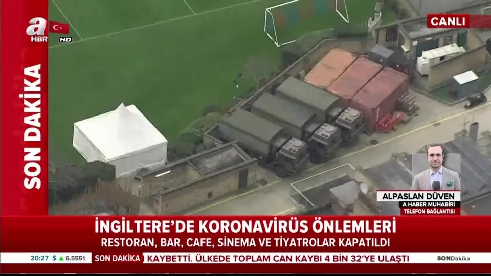 Son dakika haberi... İngiltere’den flaş koronavirüs coronavirus kararı! Sıkı tedbirler alındı |Video