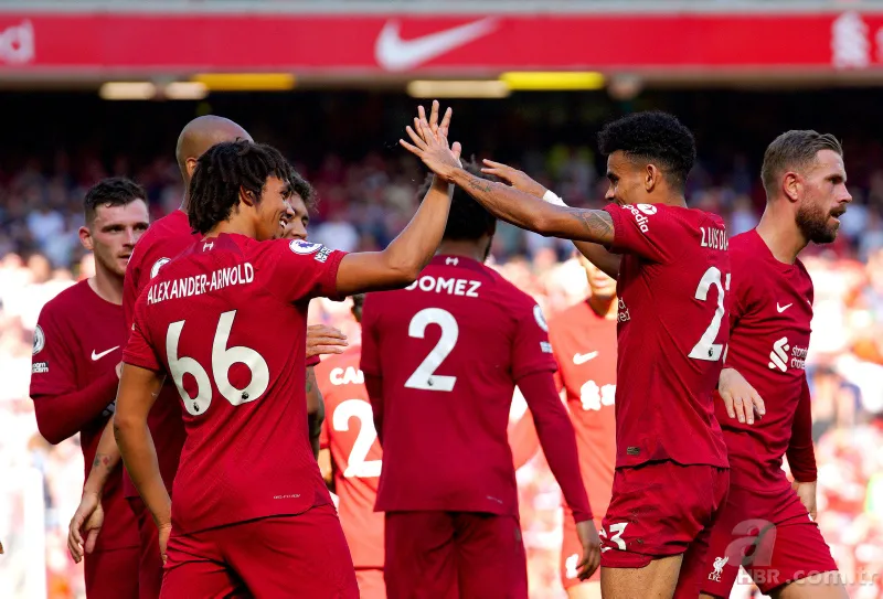 Liverpool'dan tarihi fark: Bournemouth'a gol olup yağdılar 16