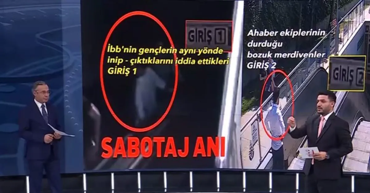 Murat Ongun’dan A Haber’e İftira! A Haber Muhabiri Mehmet Karataş İBB’nin ‘yürümeyen merdiven’ gerçeğini belgelerle açıkladı