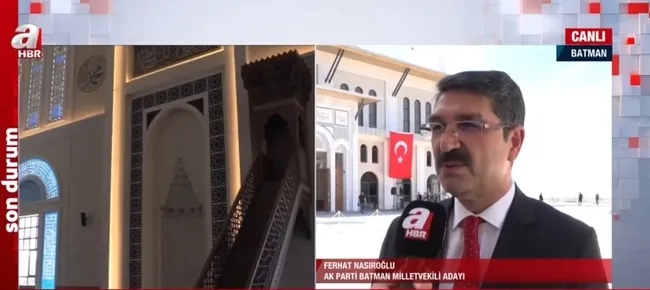 Başkan Erdoğan Batman’da AK Parti mitinginde halka buluştu, Necat Nasıroğlu Külliyesi’ni açtı