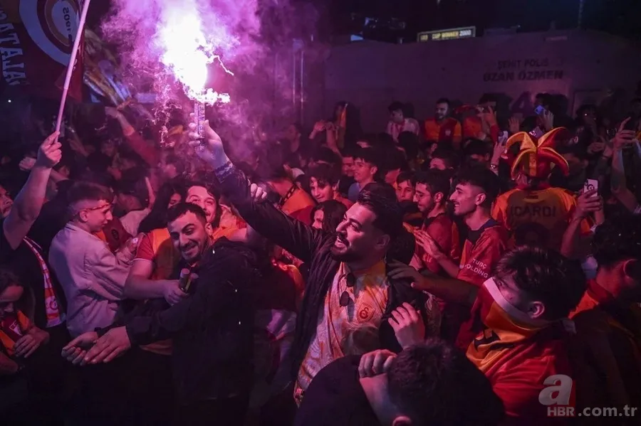 Galatasaray'ın şampiyonluğu tüm yurtta kutlanıyor! Taraftarlar sokaklara döküldü 25