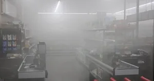 Amasya’da binada yangın! Dumanlar yükseldi