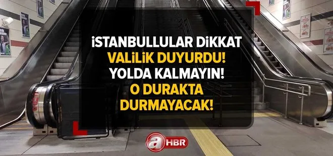 TAKSİM Metro kapandı mı, neden kapalı? Şişhane istasyonu İstiklal Caddesi, Taksim-Kabataş Füniküler hattı çalışmıyor mu? M2-F1 hatları son dakika