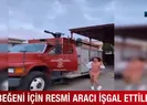 İzmir İtfaiyesi’nde skandal görüntüler!