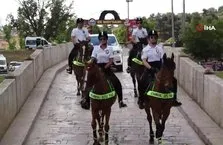 Atlı polisler Kırkpınar’da devriye geziyor!