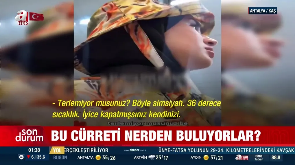 Tesettürlü kadınları aşağılamaya çalıştı!