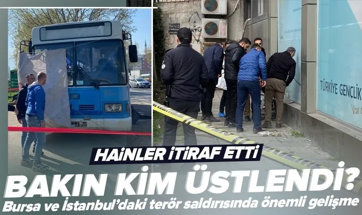 Bursa ve İstanbul saldırılarında PKK eli! Terör saldırısını HBDH üstlendi