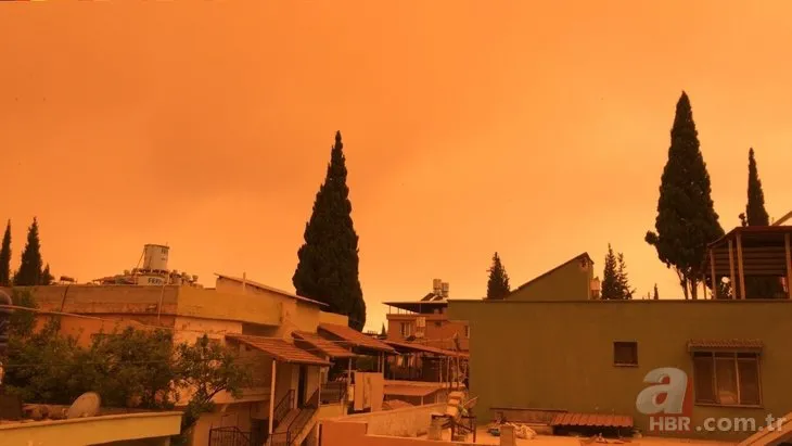 Meteoroloji uyarmıştı: Türkiye’nin güneyi toz bulutu etkisi altında