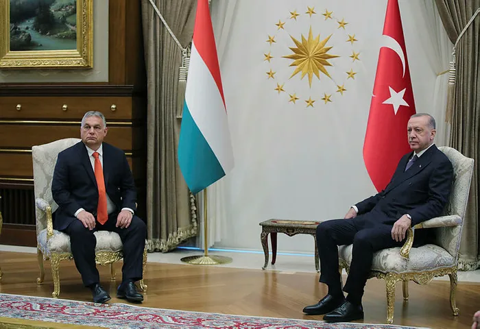 Macaristan Başbakanı Viktor Orban Türkiye'ye ait tarihi eserleri Başkan Erdoğan'a iade etti - 6
