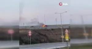 Kuzey Marmara Otoyolu’nda panik anlar!