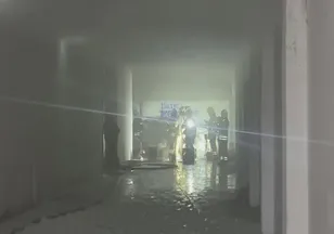 Avcılar'da tekstil deposunda yangın