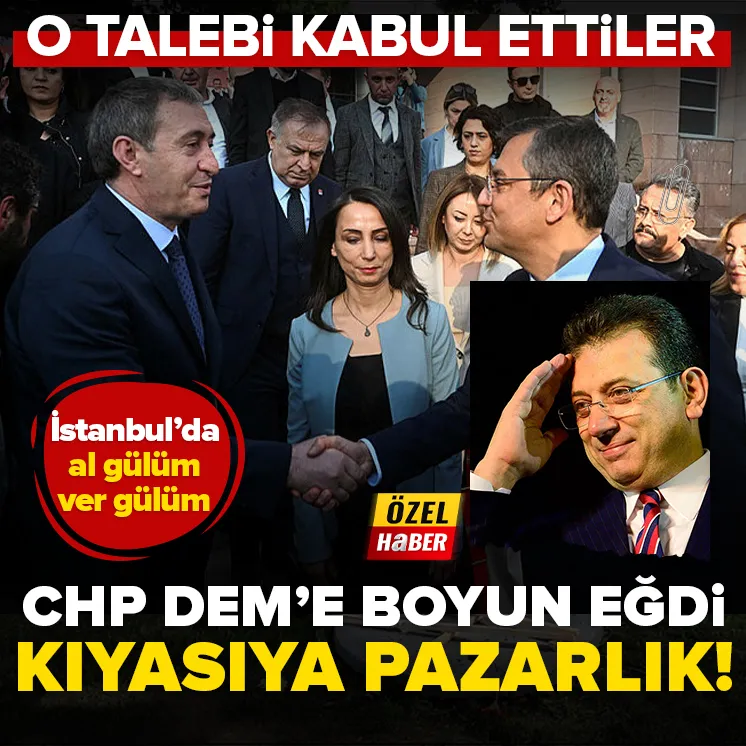CHP-DEM Parti-Kandil hattında büyük pazarlık!