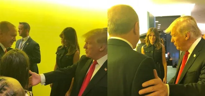 Cumhurbaşkanı Erdoğan ve ABD Başkanı Trump görüştü