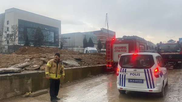 Tuzla'da korkunç olay! İstinat duvarı çöktü - 2